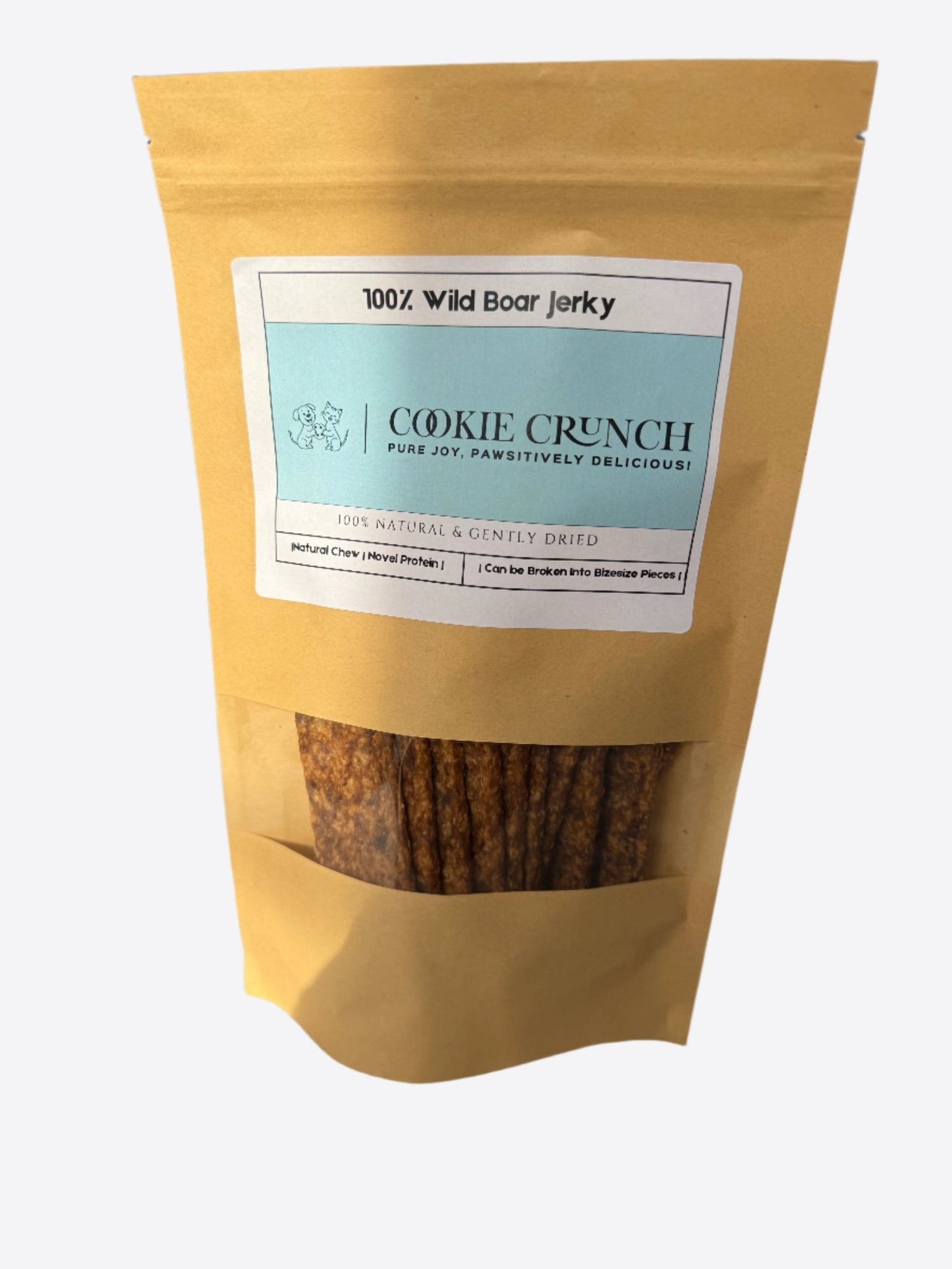 Wild Boar Jerky High in Amino Acids, Novel Protein